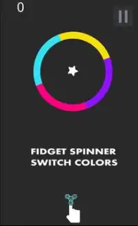 Fidget Spinner Switch Color Screen Shot 1