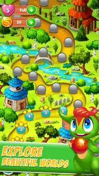 Dino Bubble Классические игры для взрыва пузыря Screen Shot 4