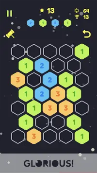 Hex Trap - Cell Connect Puzzle Game Screen Shot 2