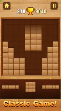 Holzblock-Puzzle Screen Shot 2