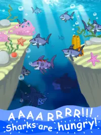 Angry Shark Evolution - fun craft cash tap clicker Screen Shot 3