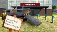 Transportasi Truk Zoo Animals Screen Shot 2