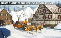Neige Chien Traîneau Transport: Dog Simulator Game Screen Shot 10