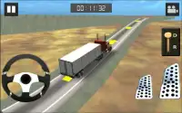 شاحنة لتعليم قيادة السيارات 3D Screen Shot 2
