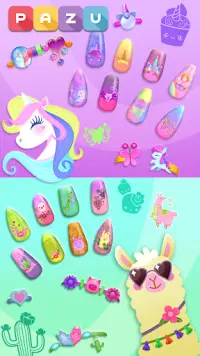 Nail Art Salon - Manicure & jewelry games for kids Screen Shot 5