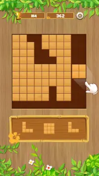 Wood Block Puzzle - Free Hot Block Puzzle Game Screen Shot 2