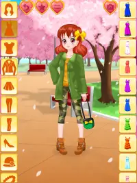 Anime Date Dress Up Girls Game Screen Shot 18