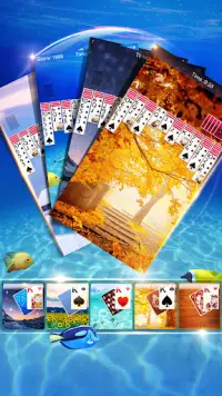스파이더 카드 놀이 Screen Shot 3