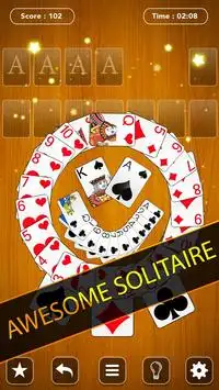 Spider Solitaire Card Game Screen Shot 1