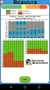 Blackjack Strategy: Tactical Trainer & Coach Screen Shot 6