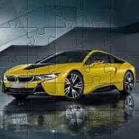 Jigsaw Puzzles BMW i8 Spyder Car Games Percuma 🧩 Screen Shot 5