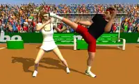 Spieler kämpfen Tennis Screen Shot 3