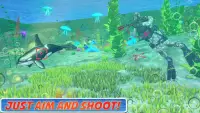 Underwater Menembak Dunia: Fish Shooter Screen Shot 1