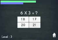 MiniMath Multiplication Tables Screen Shot 4