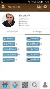 Chess Ranking Screen Shot 5