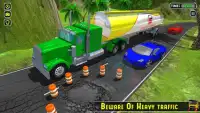 Oil Tanker Truck Transporter Driving Simulation 3D Screen Shot 2