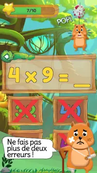 Mes jeux de maths : Multiplication et défi tables Screen Shot 3
