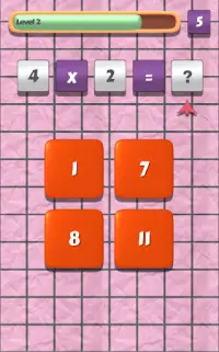 Math Game - Fast Calculation Screen Shot 2