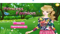 Princess Fashion Dress Up Game Screen Shot 0