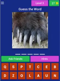 Animal Body Parts Quiz Game Screen Shot 12