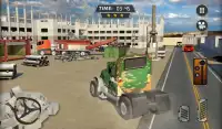 Dump Truck Crusher Junkyard - Monster Crane Driver Screen Shot 11