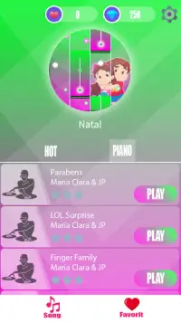 Maria Clara e JP Piano tiles Screen Shot 0