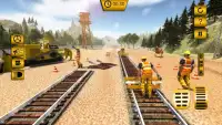 Indian Train Track Construcción: Juegos de Tren Screen Shot 7