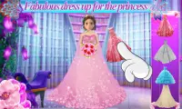 बर्फ राजकुमारी वेडिंग सैलून: जमे हुए ड्रेस अप Screen Shot 2
