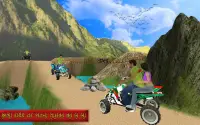 ट्रैक्टर बाइक सड़क से हटकर सिम्युलेटर: मुक्त खेल Screen Shot 0