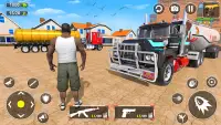 Oil Tanker Truck Driving Games Screen Shot 0