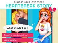 Love Story: Choices Girl Games Screen Shot 0