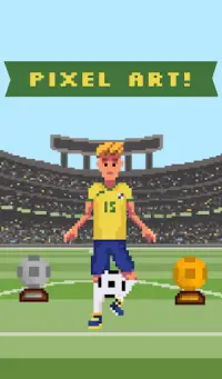 Super Fußball: 8-Bit Football Screen Shot 1