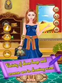 エジプトの王女サロンの女の子のゲーム Screen Shot 5