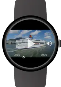 Video Gallery for Wear OS (Android Wear) Screen Shot 0