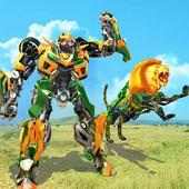 Angry Lion Robot Transforming Games Wild Lion Game