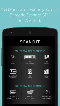 Scandit Barcode Scanner Demo Screen Shot 0