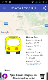 Unicam Bus Camerino Orari Screen Shot 6