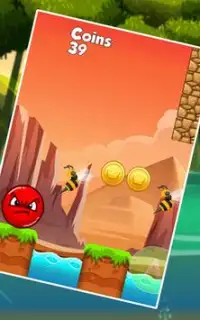 Angry Red Ball Screen Shot 3