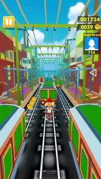 New Subway surf: Rush Hours Runner 3D 2018 Screen Shot 1