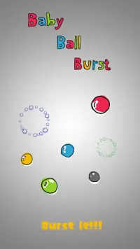 Baby Ball Burst Screen Shot 0