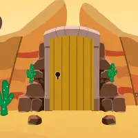 Nouveaux jeux d'évasion - Cowboy Desert Escape Screen Shot 1