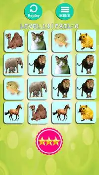 Animal Memory Game HD Screen Shot 3