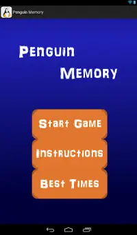 Penguin Memory Screen Shot 3