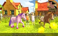 My Pony Horse City Simulator 2017 Screen Shot 1