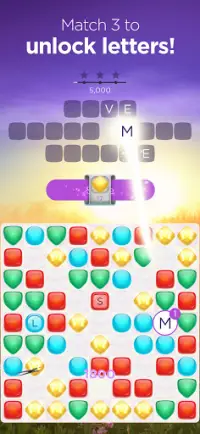 Bold Moves Match 3 Puzzles Screen Shot 1
