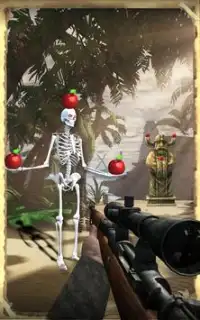 التفاح مطلق النار 3D بندقية لعبة اطلاق النار Screen Shot 0