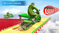 Army Stuntman Bike Stunt Games Screen Shot 3