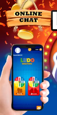 🎲 Ludo Star 2019 - Online-Multiplayer-Spiel Screen Shot 1