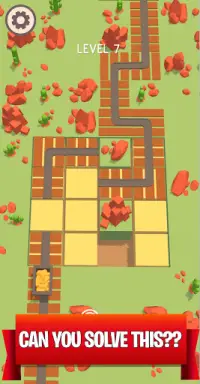 Unblock The Rail Tracks - Puzzle Game Screen Shot 0