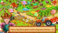 Kids Dairy Farm Tractor Games Screen Shot 25